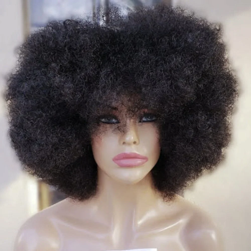 AMARA LA WIG-SUPER SOFT GLUE-LESS FIBER AFRO WIG, GREAT FOR COSPLAYS, DRAG QUEEN - Picture 1 of 4